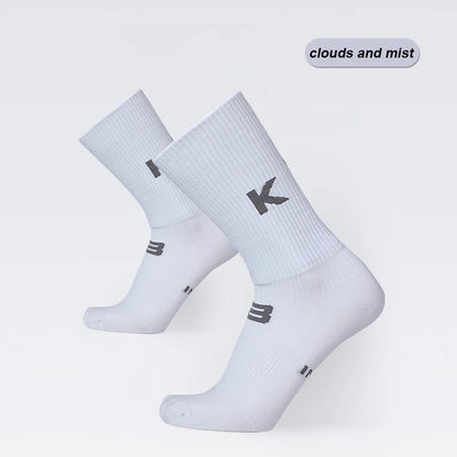 INBIKE Professional MTB Cycling Socks for Men Compression Bicycle Riding Socks Bike Stockings Man Soccer Sports Running Socks