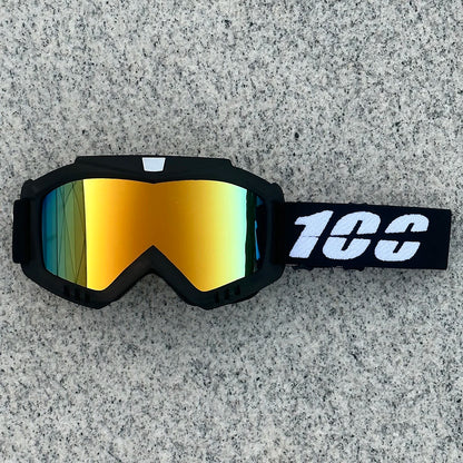 100 Motorcycle Goggles For Men Motocross Sunglasses Safety Protective MX ATV Ski Helmet Goggles vintage Driving Glasses