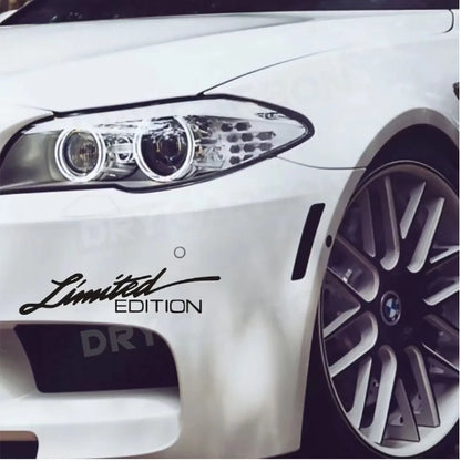 Personalized Limited Edition Stickers Reflective Car Stickers Creative Stickers Decal Window Decor Auto Bumper Sticker