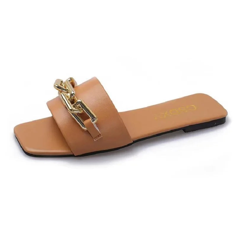 High Quality Purse And Handbag PU Leather Purses And Chain Sandals Sets Flat Shoes And Bag Set Matching Handbag For Women Luxury