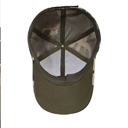 Sports Sun Protection Camouflage Cap Fashion Outdoor Sport Running Baseball Caps Spring and Summer Baseball Hat for Men Women