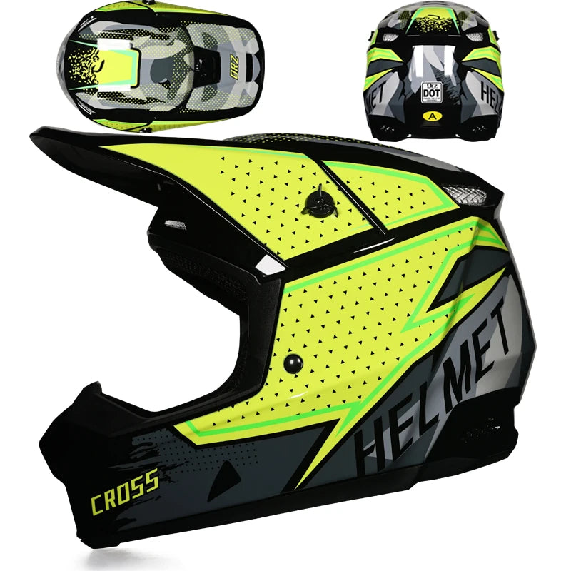 Motorcycle Helmet Professional Motocross Off Road Helm Children Off-road Casque Capacete De Motocicleta