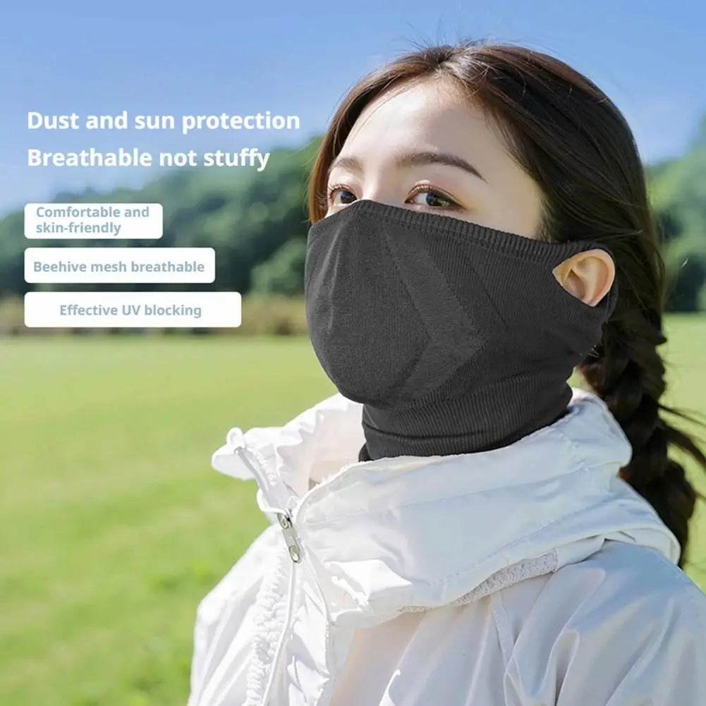 Cycling Face Mask Absorb Sweat Breathable Fishing Training Sport UV Face Scarf Neck Gaiter Summer Face Bandana Safety protection