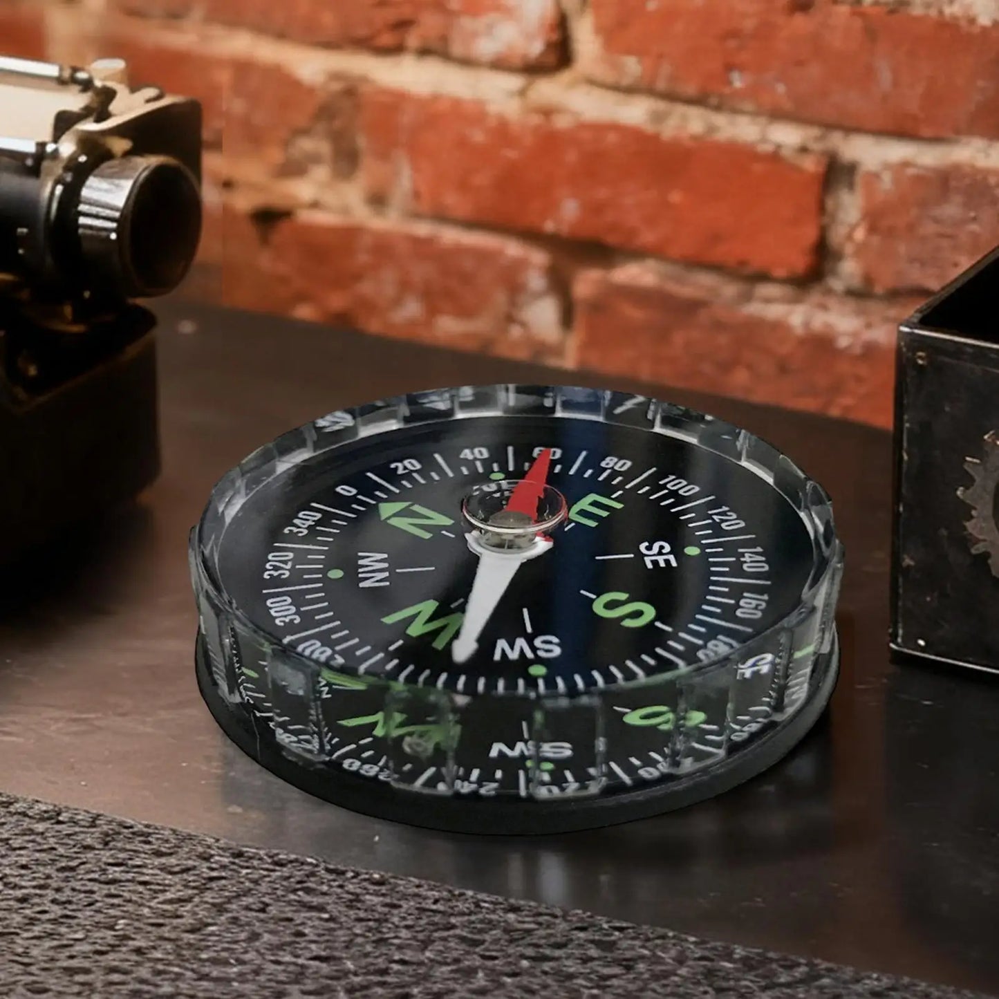 Compass Camping Waterproof Exploration Gears Sighting Compasses Mountaineering for Survival Traveling Mountaineering Boating