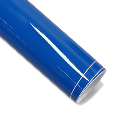 Car Sticker Bright Dark Blue Car Film Covering Vinyl Wrap Air Bubble Free Film Car Accessories Exterior Interior Decoration