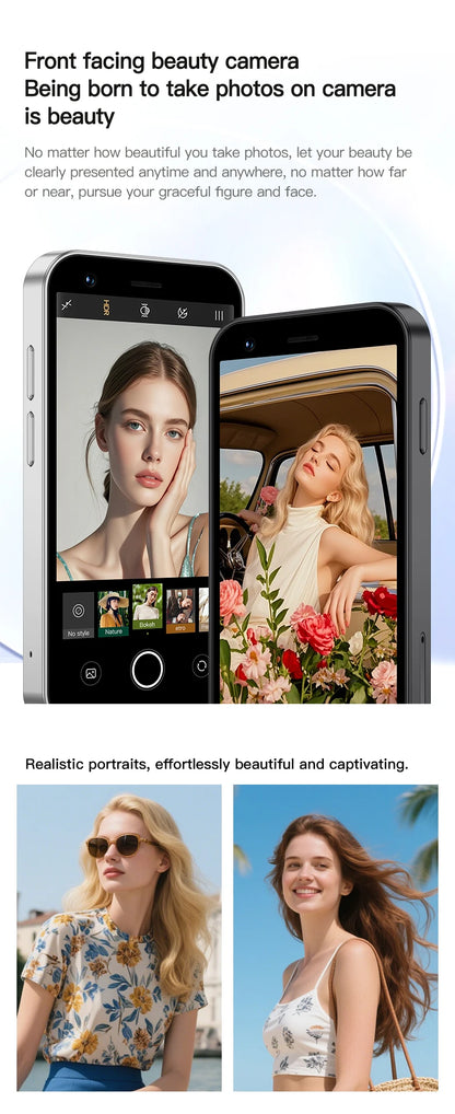 SERVO 18SE MINI Cute Android Smartphone 3G WCDMA Android OS Dual SIM Card Play Store Face Unlock Hotspot 3.0" Small Smart Phones