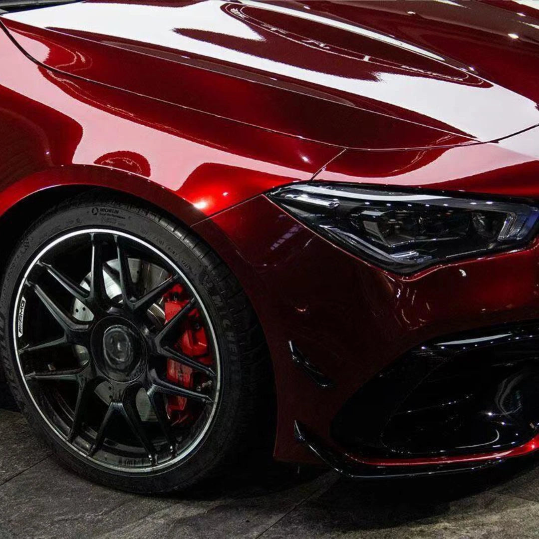 High Glossy Liquid Metallic Dragon Blood red Wrapping Vinyl color Film Motorcycle Decals Auto Car Wrap Foll For Tesla Model X/Y