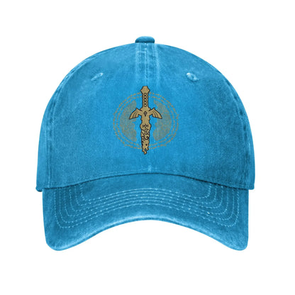 Zelda Legends logo Casual Baseball Cap For Unisex-Teens Summer  Outdoor Sports Trucker Hat Streetwear Sunscreen Snapback Cap