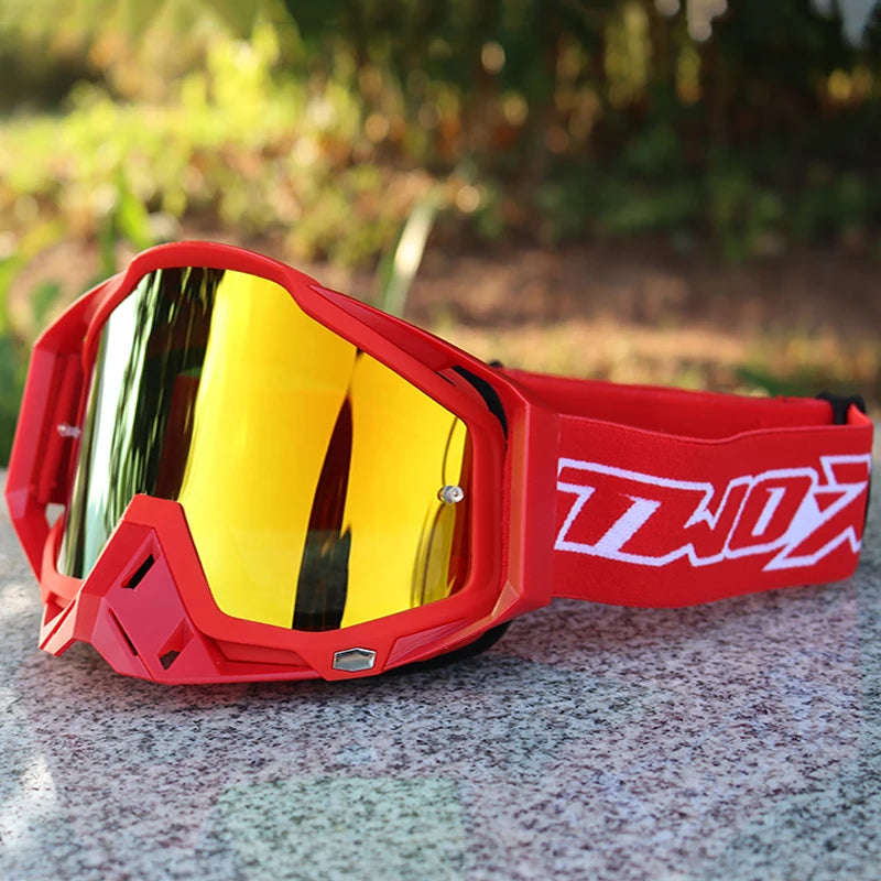 Motorcycle Glasses Dirt Bike MX Goggles Anti-Fog HD Lens Motocross Enduro Sunglasses Windproof Ski Goggles Factory Wholesale