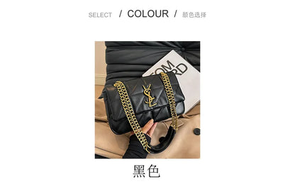 2025 New Luxury Diamond Quilted Chain Bag Women Fashion Crossbody Shoulder Bag For Commute