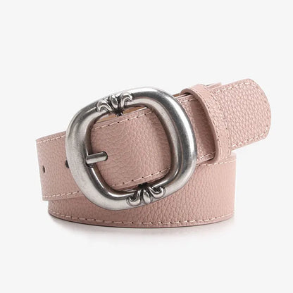Leopard Print Belt Women's Fashion Casual Versatile Jeans Accessories Girdle Gothic Retro Pu Leather Pin Buckle Waistband