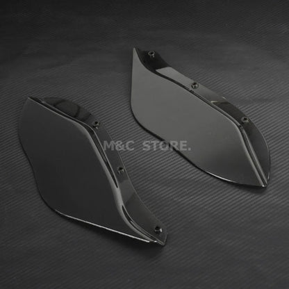 Motorcycle Batwing Air Deflector Fairing Side Windshield Plastic For Harley Touring Street Glide Road King Electra FLHX  96-2013