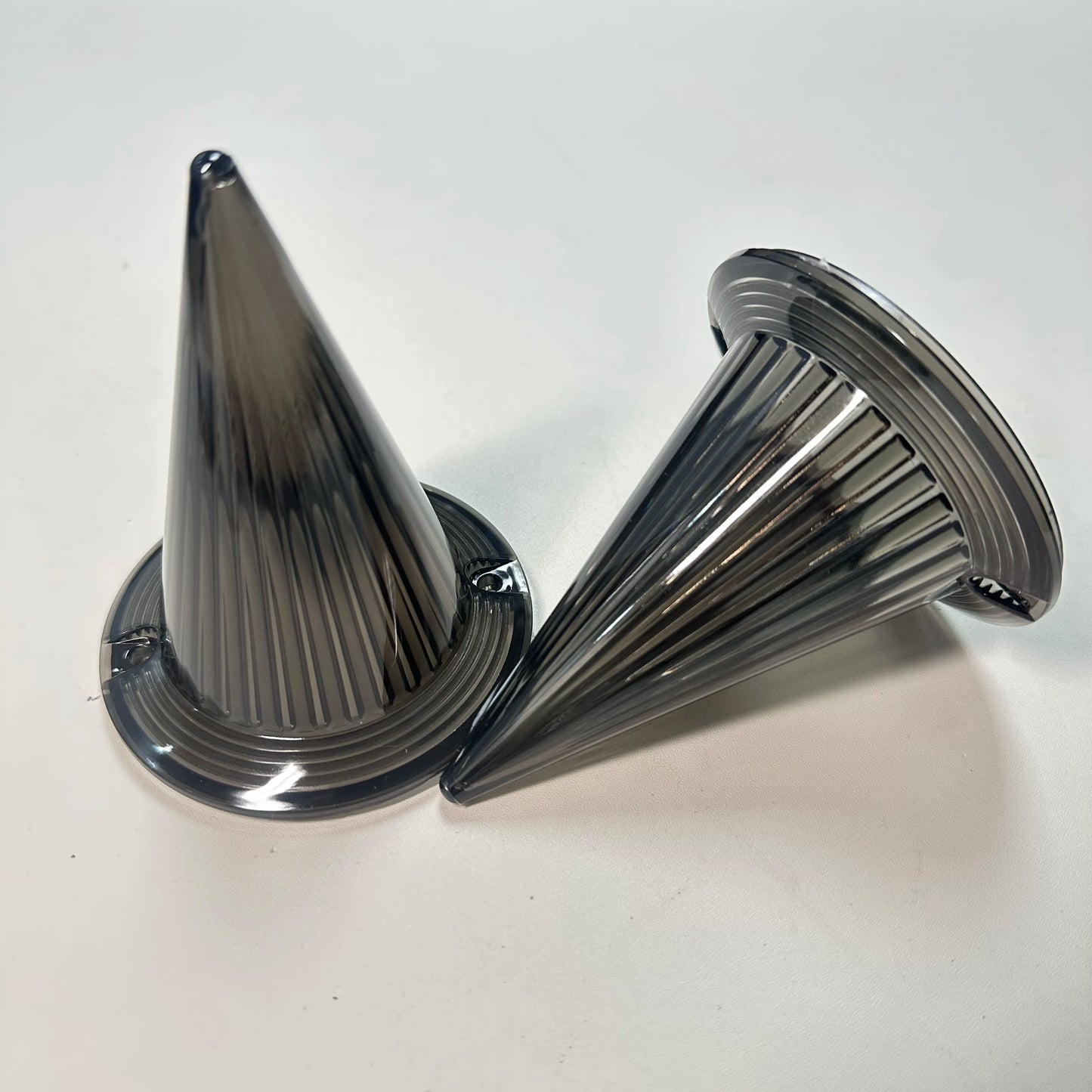 Pair Motorcycle Indicator Lens Cover Turn Signal Light Cap For Harley Touring Road Glide Road King Electra Tour Glide 1986-2021