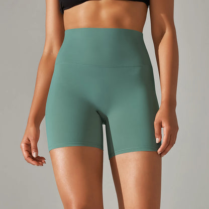 1PC Yoga Shorts Women Fitness Shorts Running Cycling Shorts Breathable Sports Leggings High Waist Summer Workout Gym Shorts