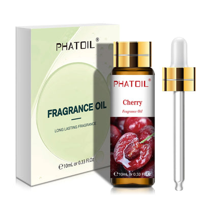 PHATOIL 1/3/9pcs 10ml Fruit Fragrance Oil Peach Strawberry Passion Fruit Cherry Mango Watermelon Apple Aroma Fragrance Oils