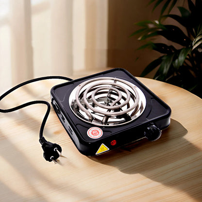 DEJAYA Hookah Charcoal Coal Burner Hot Plate Electric Shisha Starter Portable Electric Stove Multipurpose 1KW 220V