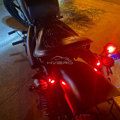 1/2/4/10pc Car Motorcycle Eagle Eye Led Daytime Running Light Super Bright Turn Signal License Plate Tail Reverse Clearance Lamp