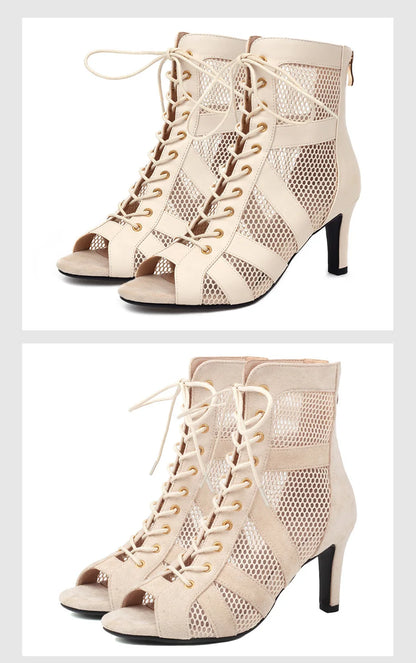 High Heels Ladies' Salsa Dance Latin Pole Dance Short Boots Ladies' Wedding Shoes Women's Dance Shoes Girls' Indoor And Outdoor
