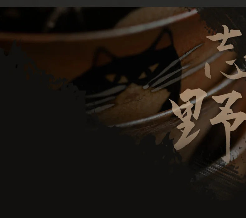 100ml Creative Zhiye Cat Side Handle Pot for Making Tea Handmade Wood-fired Porcelain Pot  for Infusions Kettle Kung Fu Tea Set