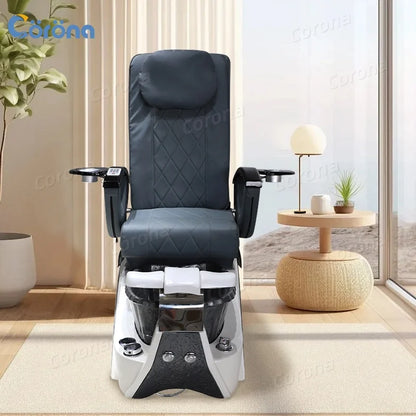 Luxury Pedicure Spa Massage Chair For Nail Salon Modern Beauty Salon Furniture Electric Kneading Massage Foot Spa Chair