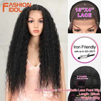90% OFF Big Sale for Synthetic Wigs/Hair Products 13*4 Lace Front Wigs Cosplay Ship From USA
