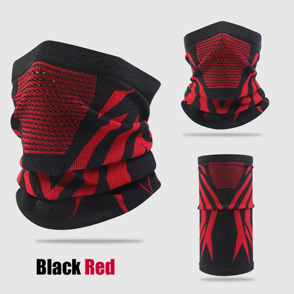 Windproof Warm Zebra Striped Face Mask/Scarf - Ideal for Motorcycle, Running, Skiing, Snowmobile - Winter Outdoor Protection