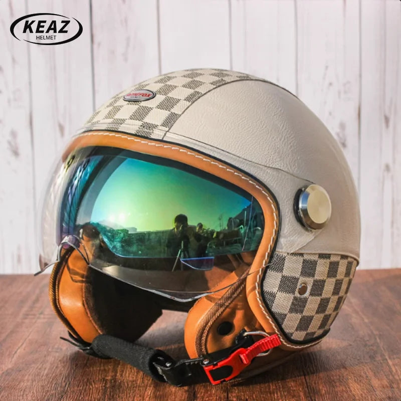 Japan Imported The New DOT Standard Certified Electric Motorcycle Helmet Female Winter Warm Male High Quality and Safety