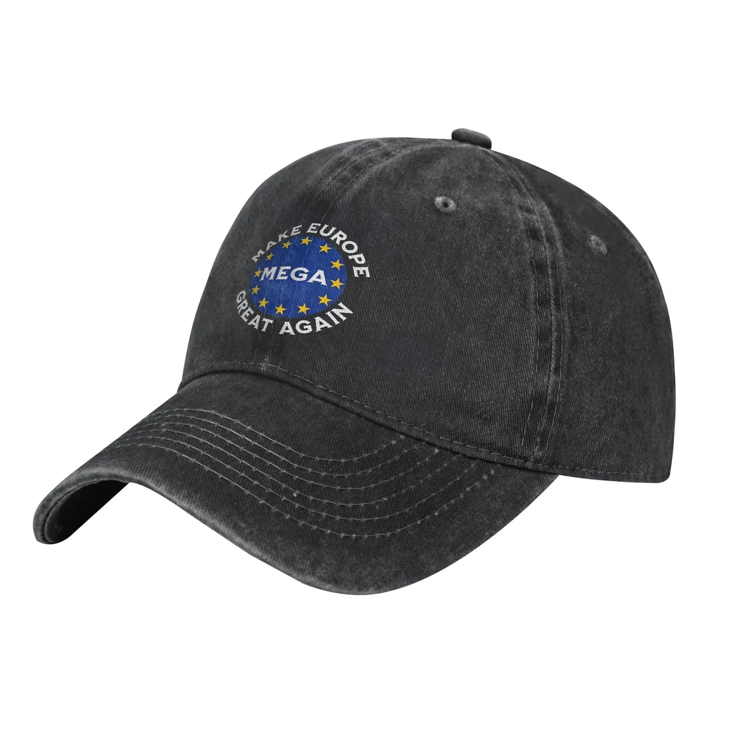 Make Europe Great Again Star Baseball Caps Casual Distressed Cotton MEGA EU Snapback Cap Unisex Outdoor Unstructured Soft Hat