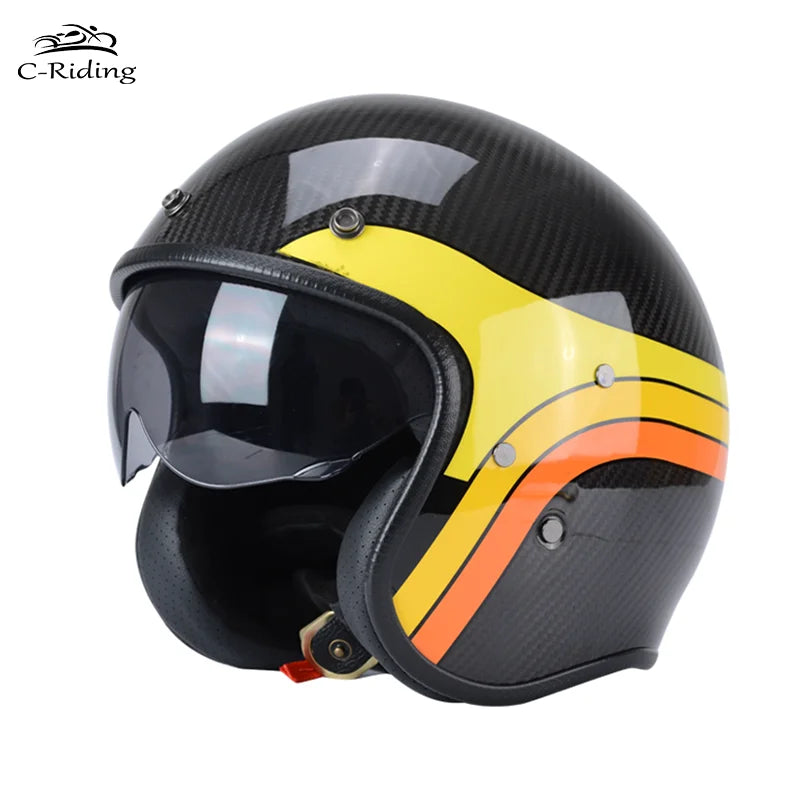 DOT Motorcycle Helmet Half Face Safety Motorbike Scooter Casco Moto Modular Capacetes Helmets Cascos Para Motos Unisex