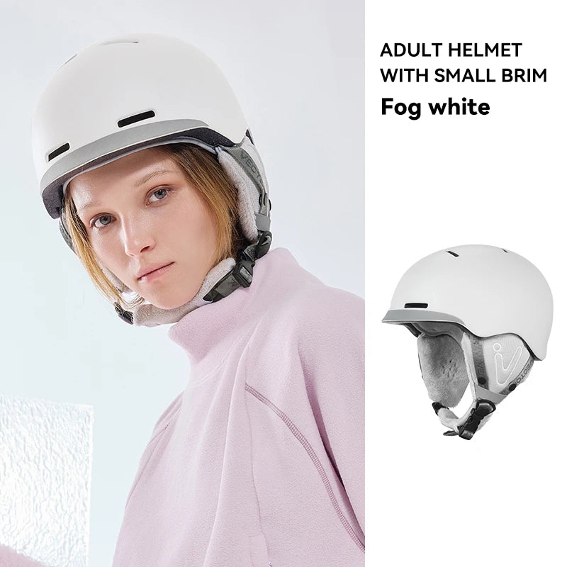 VECTOR Ski Helmet Safety Integrally-Molded Snowboard Helmet Motorcycle RemovableSkiing Snow Husband Men Women Child Kids