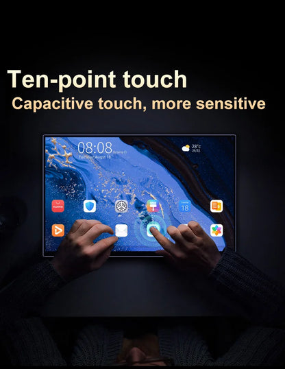 15.6inch 4K OLED Touch Screen Portable Monitor 500Nit USB-C HDMI-Compatible External 16:10 Gaming Display for Xbox Switch Laptop