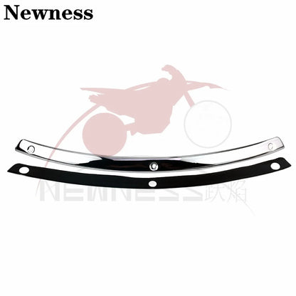 Motorcycle Windshield Windscreen Trim Steel Black/Chrome For Harley Touring 1996 2014-2019 Electra Glide Street Glide FLHX FLHTC