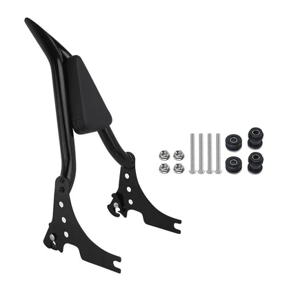 Motorcycle Rear Passenger Sissy Bar Backrest with Cushion Pad Detachable For Harley Sportster XL 1200 883 72 48 Iron 2004-2022