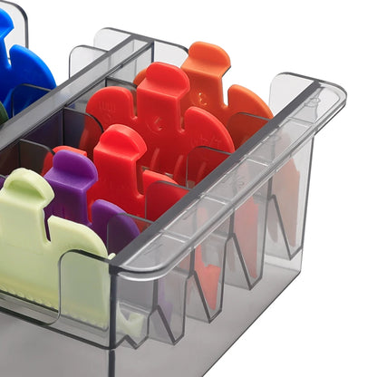 Universal Hair Clipper Storage Box Limited Position Comb Storage Rack Style Hair Clipper Accessories Salon Hair Clipper Tools