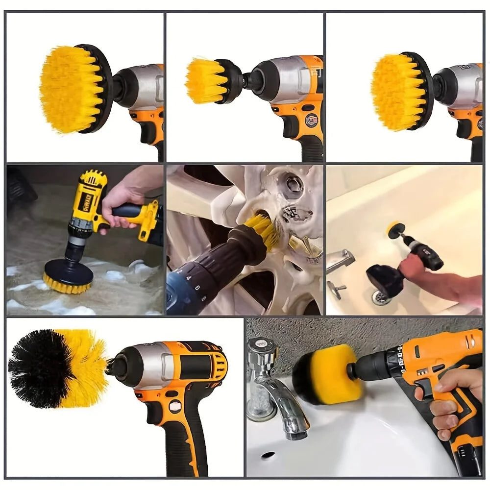New Car Detailing Brush Set The Ultimate Auto Cleaning Kit for Vents Gaps Maintenance Car Air Outlet Detail Clearance Brush