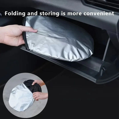 Car Window Sunshade Cover Sun Shade Windshield Visor Protector Windscreen Folding Auto UV Protection Curtain Styling Accessories