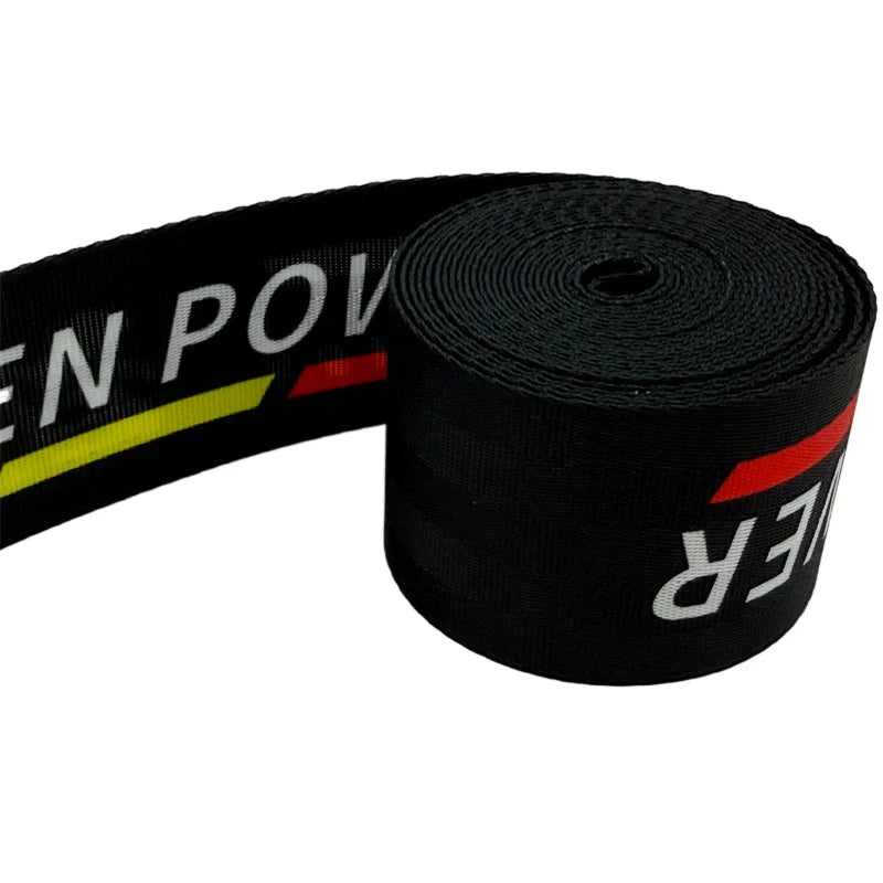 Car Seat Belt Seatbelt Webbing Lap Retractable Safety Strap Car Modification Color Modification High-Strength Polyester Webbing