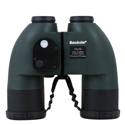 Nautical Binoculars Boshile 10x50 Rangefinder Compass Telescope High Powered Nitrogen Waterproof Coordinates Distance