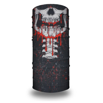 63-93 Vendetta Punisher Face Cover Tube Bandana Joker Men Motorcycling Riding Neck Gaiter Women Headband Mask Holloween Headwrap