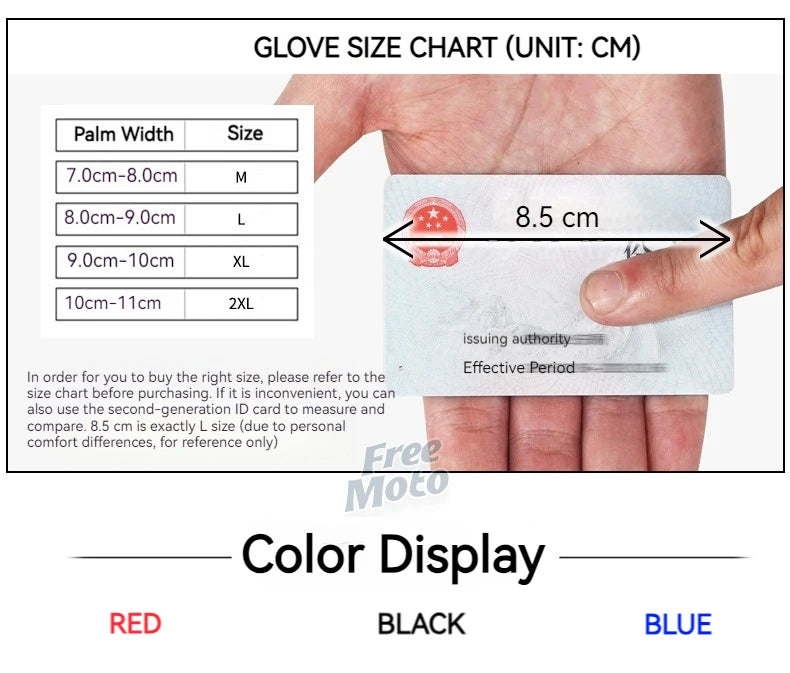 Knight Motorcycle Racing Gloves Motorcross Motorbike Cycling Gloves with Protective gear for honda Kawasaki yamaha