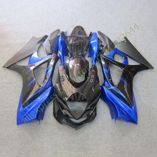 GSXR 1000 2007 2008 Motorcycle Fairings for GSXR1000 07 08 Glassy Matte Black Injection Kit Body Work Fairing Set Fit