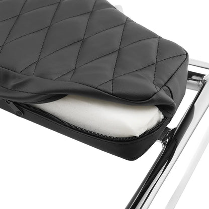 Chrome Motorcycle Passenger Backrest Detachable Sissy Bar Fit For Harley Touring Street Glide Road Glide Road King 2009-Later