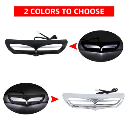 Motorcycle Batwing Fairing Vent Trim Accent LED Light For Harley Touring Electra Street Glide FLHTCU Tri Glide Ultra 2014–2022