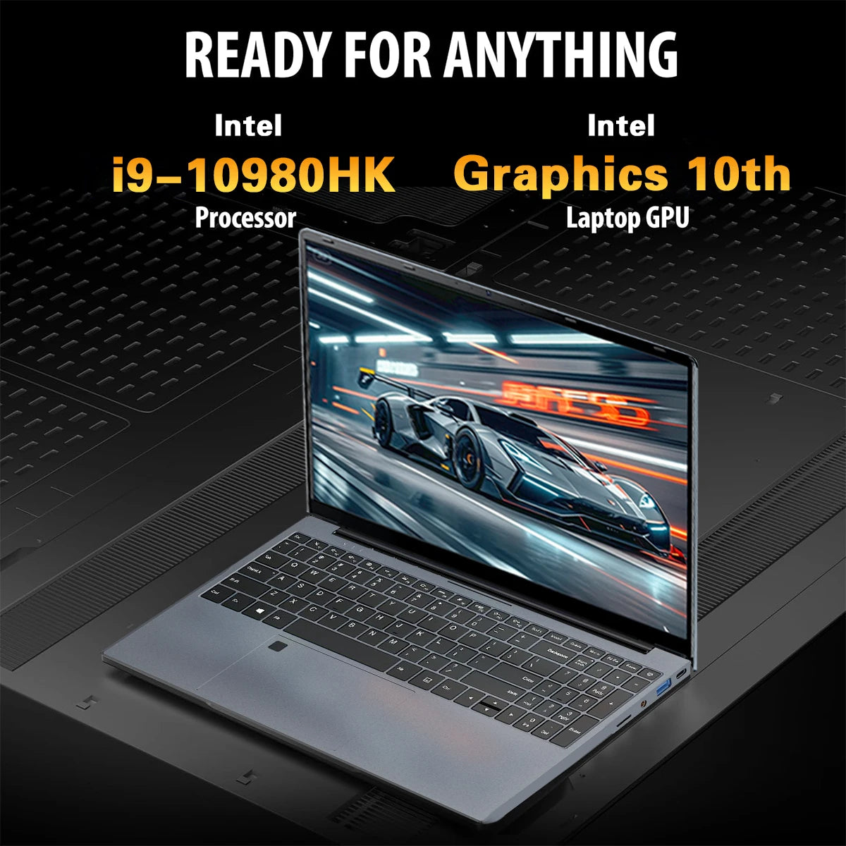 ACEKAMAS 15.6" Portable Gaming Laptop intel Core i9 10980HK IPS Windows 11 Laptops Computer 16GB DDR4 1TB SSD M.2 4K Notebook PC