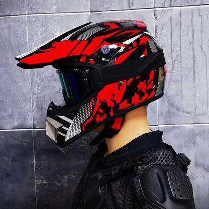 four seasons Racing Helmets Motorcycle Helmet  riding helmet and  rally Helmet Large adv Sports helmet Motocross Helmet Casco