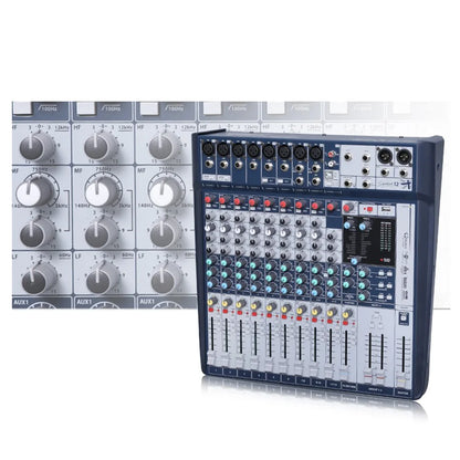 Signature Professional 12 Channel Audio sound Mixer Mixing console interface for Stage DJ Singing