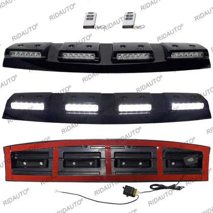 LED Light Spoiler Offroad For FORD RANGER VW Amarok 2023-2025 T9 4X4 Modified Roof Light Pod Bar Pickup White LED Roof Rack
