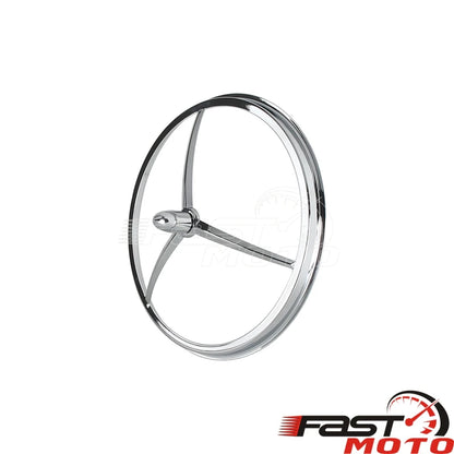 Motorcycle 7'' Headlight Bullet Trim Ring 4.5'' Auxiliary Fog Light Cover For Harley Touring Road King Dyna Softail Heritage