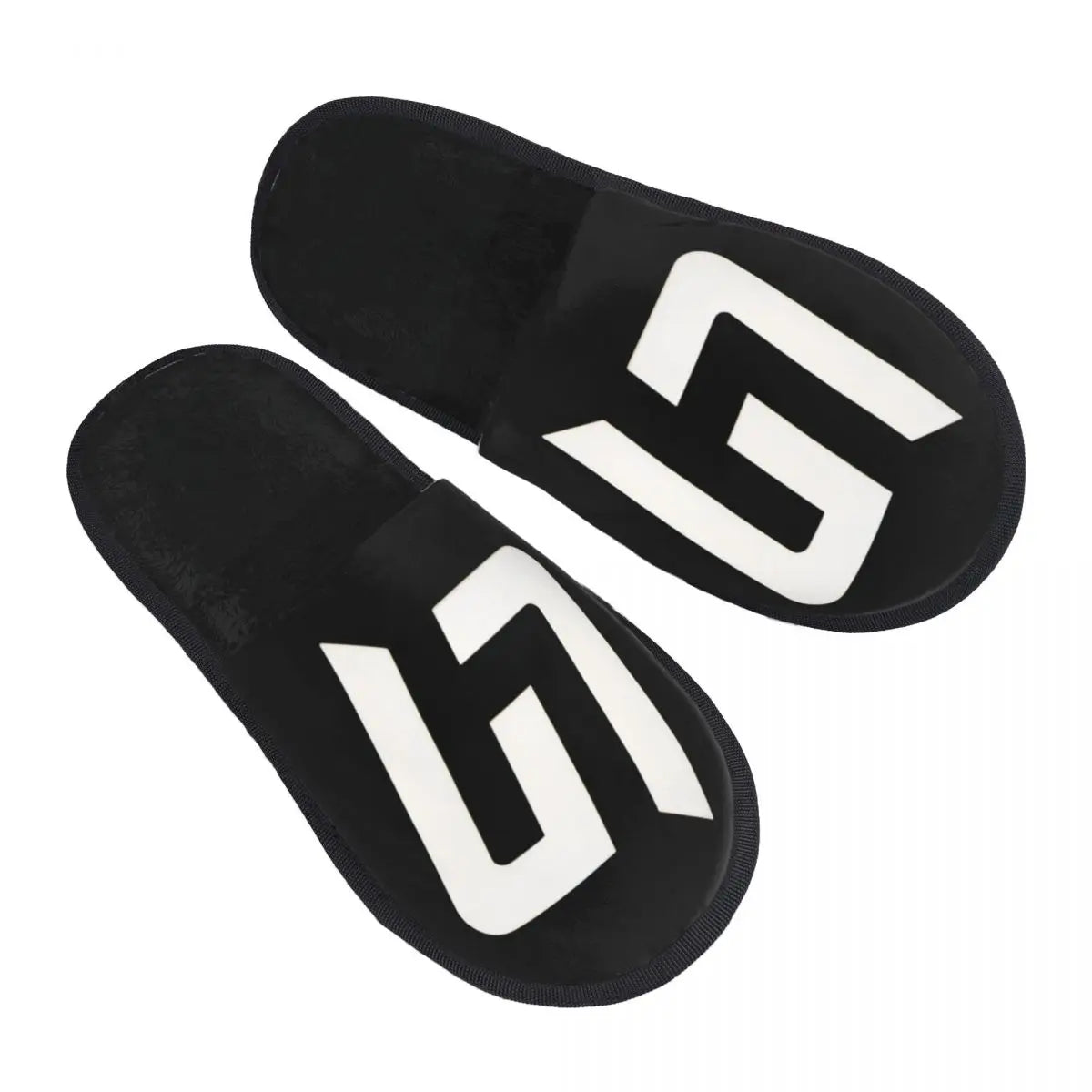 Custom British Lando Norris Racing Driver Guest Slippers for Spa Women House Slipper