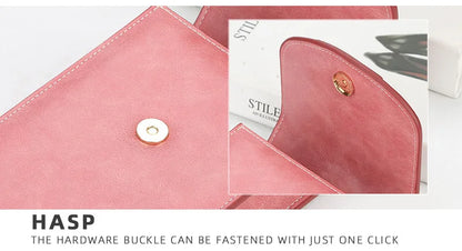 Korean edition phone bag New Baellerry fashion phone bag Buckle Crossbody Phone Bag Fashion Versatile Shoulder Bag